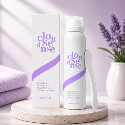 CloudSilk™ – Mousse Depilatoria Suave y Sin Sensación de Irritación✨