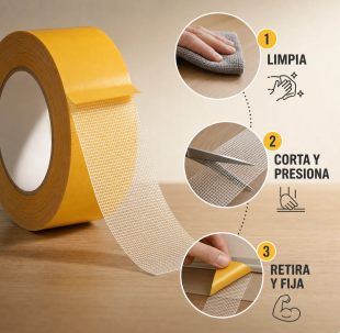 FixPLUS™ Cinta Adhesiva Reforzada