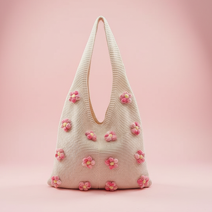 Sac cabas tricoté Tina